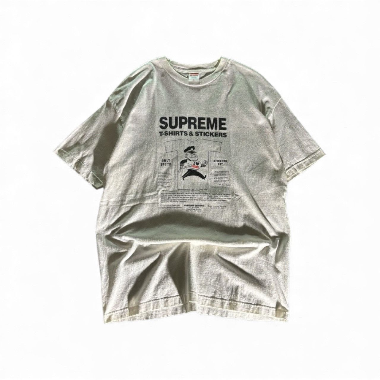 Supreme [2007] Supreme F&F “Free Sticker” Tee Size US XL / EU 56 / 4 - 1 Thumbnail