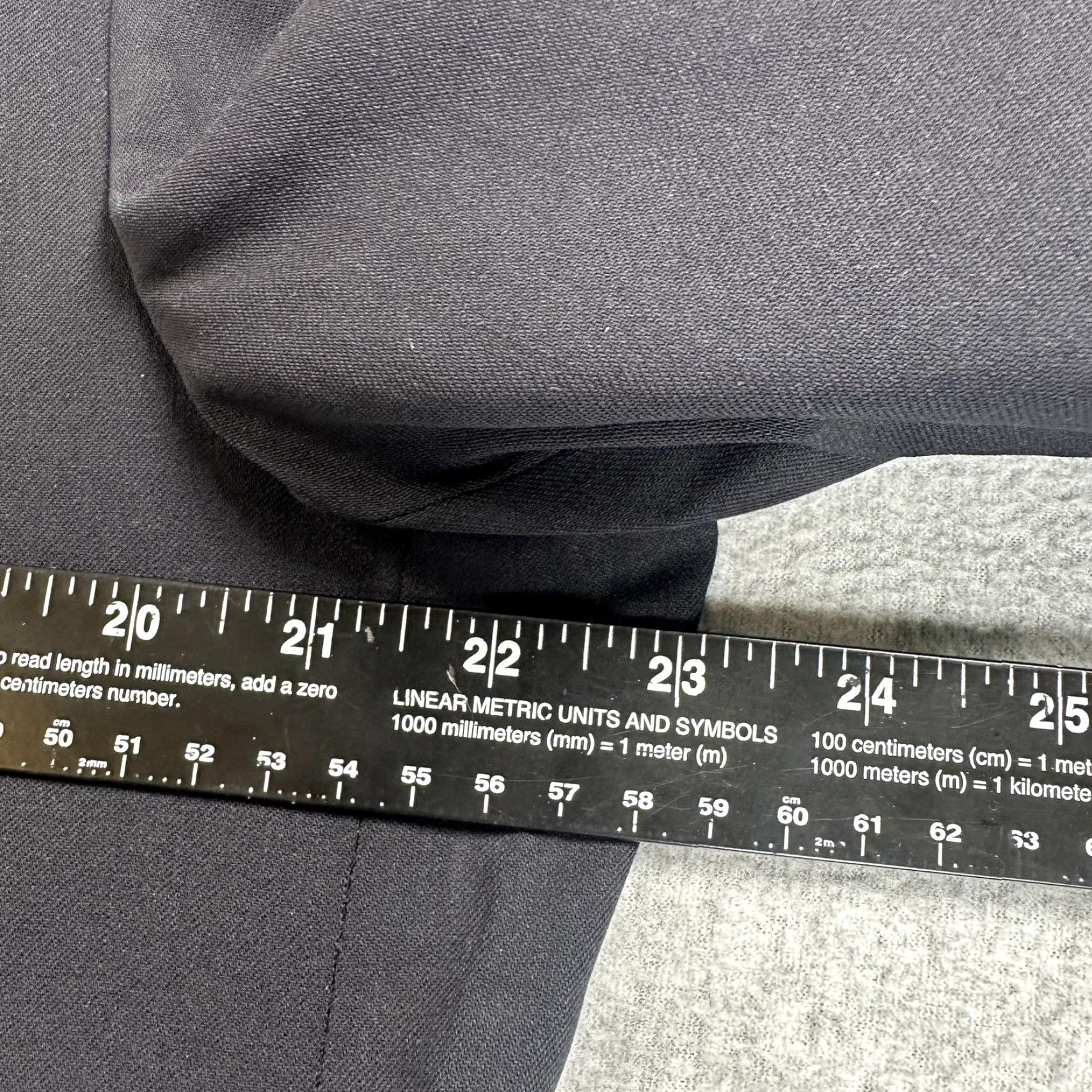 Armani Armani Collezioni Blazer Sport Coat Mens 43 Black Suit Jacket 3 Button Italy Size 46R - 5 Thumbnail