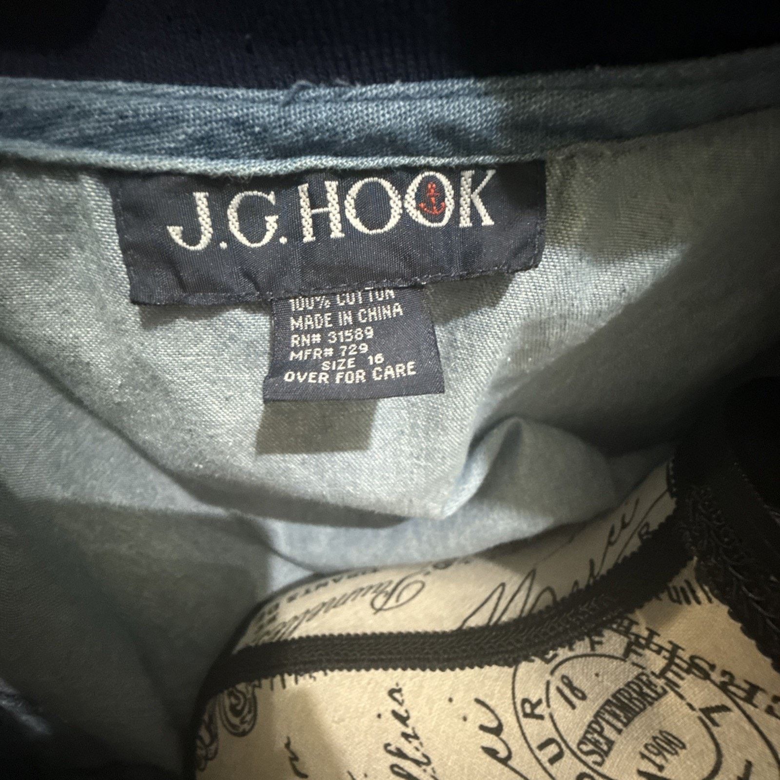 Other Vintage JG Hook Dress Womens Sz 16 Denim Zip Up Long Sleeve Size XXL / US 16-18 / IT 52-54 - 7 Thumbnail