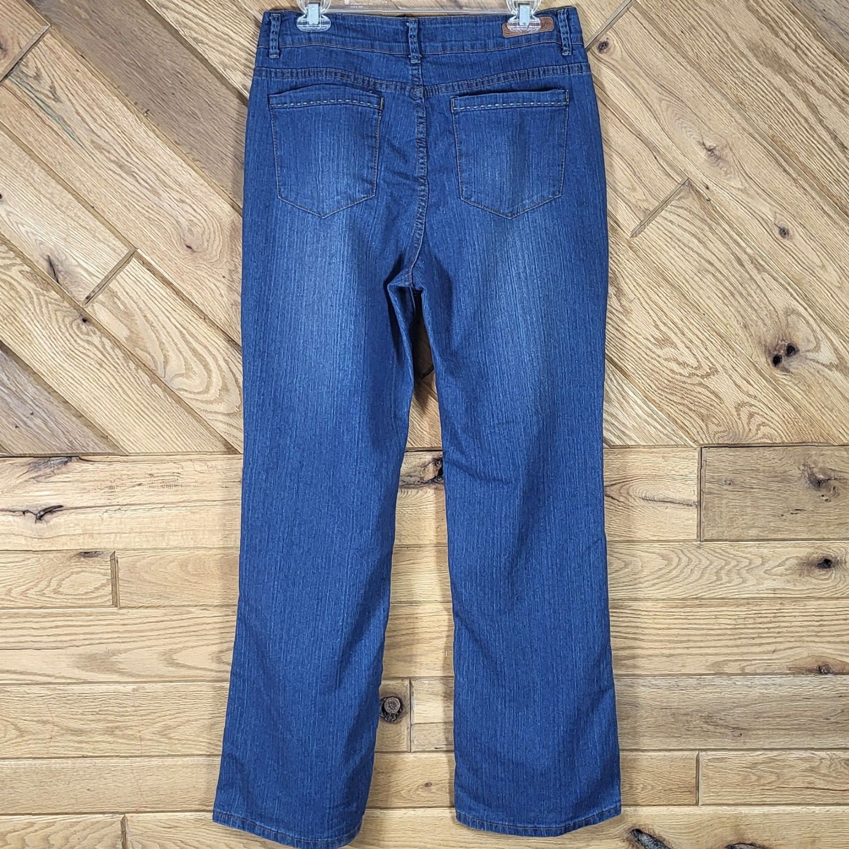 Vintage **Womens Blue Jeanerosity Size 12 Bootcut Stretch** User: **Blue Jeanerosity Womens Size 12 Bootcut Stretch** Size 34" / US 12 / IT 48 - 3 Thumbnail