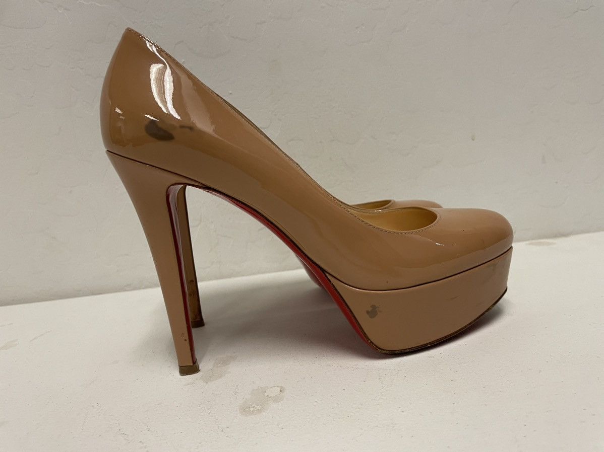 Christian Louboutin Patent Leather Platform Bianca Pump Size US 6 / IT 36 - 6 Thumbnail
