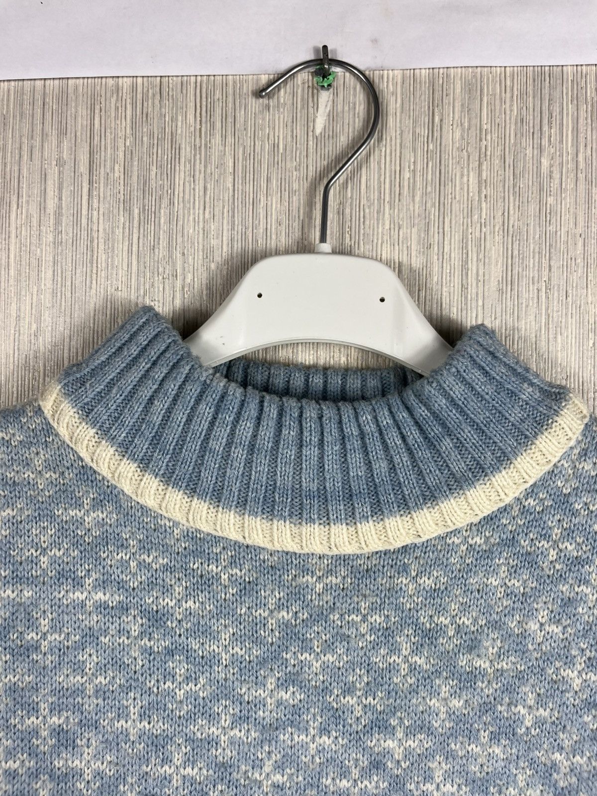 Jantzen × Vintage Vintage Jantzen patterned cable knit wool sweater snowflake Size US L / EU 52-54 / 3 - 10 Thumbnail