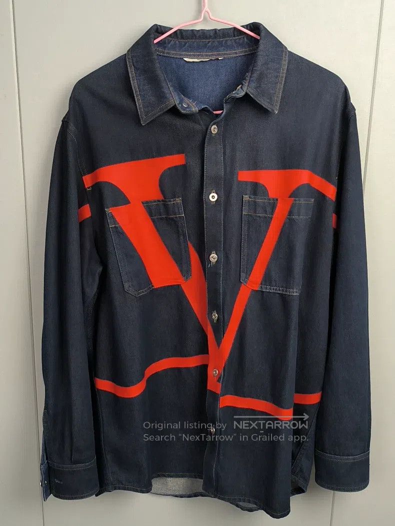 Valentino Valentino Denim jacket Size US XXL / EU 58 / 5 - 1 Thumbnail
