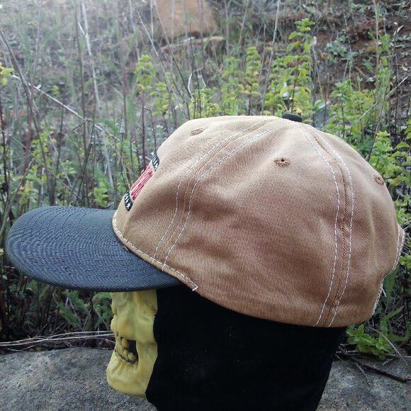 Nike × Vintage Vintage Nike Ken Griffey Junior In '96 Hat Cap Custom Tan Size ONE SIZE - 2 Thumbnail
