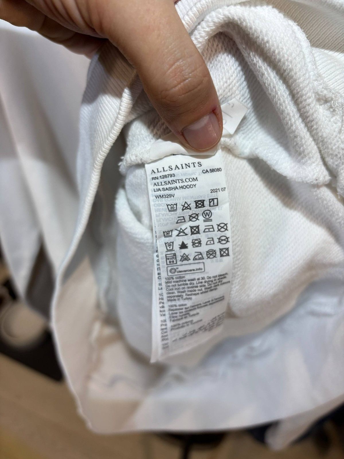 Allsaints Women’s Allsaints hoodie Size:M Size M / US 6-8 / IT 42-44 - 5 Thumbnail