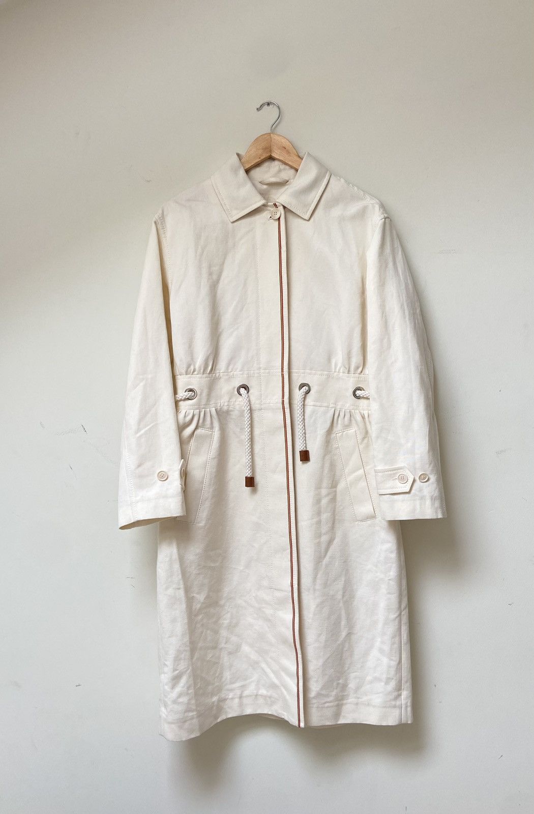 Loro Piana Loro Piana Kenith Bonny Canvas Coat Size M / US 6-8 / IT 42-44 - 1 Thumbnail