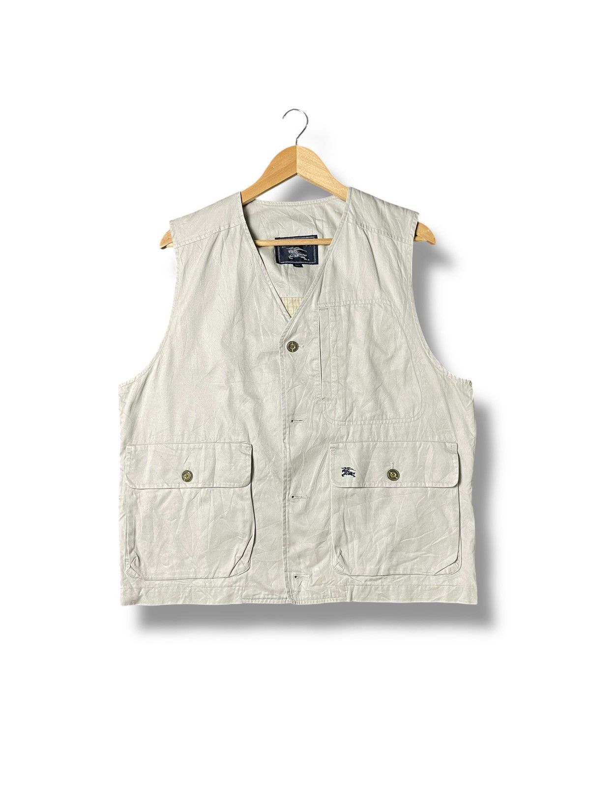 Burberry Prorsum × Designer × Vintage Burberry Prorsum Men’s Vest (54) Size US XS / EU 42 / 0 - 1 Thumbnail