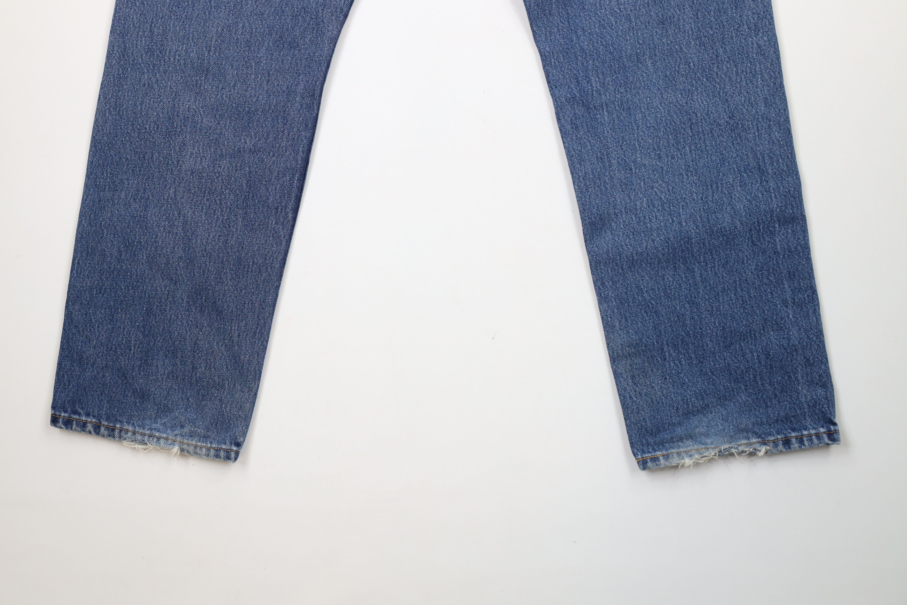 Levi's × Vintage Vintage Y2K Levis 505 Regular Fit Denim Jeans Blue Cotton Size US 36 / EU 52 - 12 Thumbnail