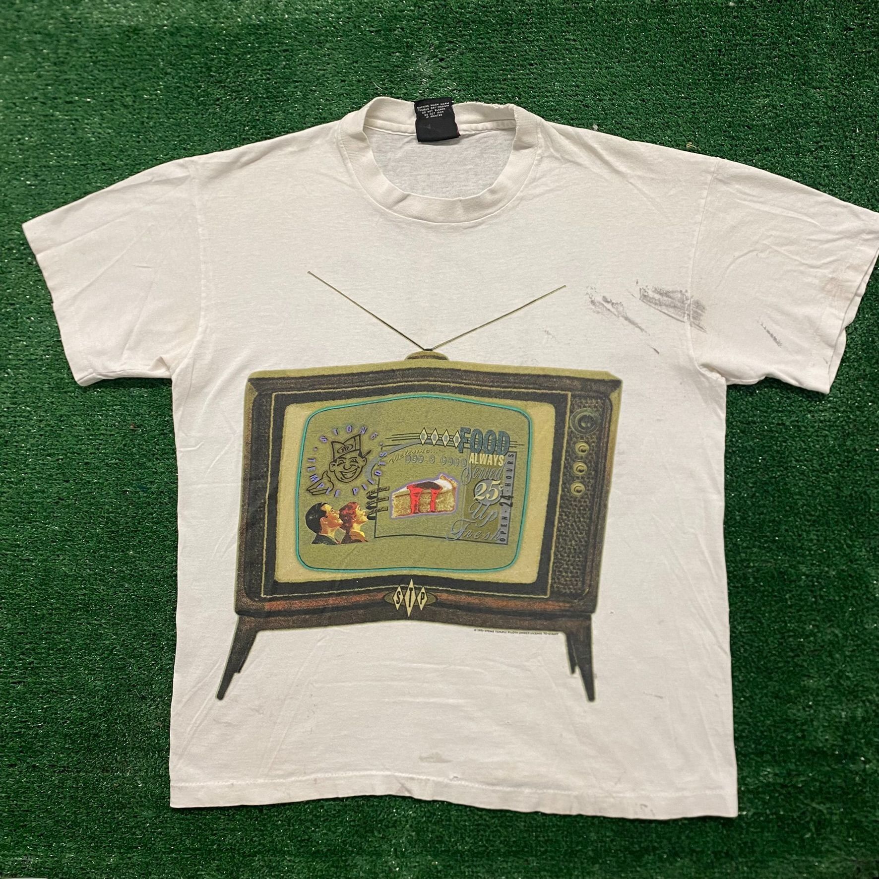 Band Tees Crazy Vintage 90s Stone Temple Pilots Grunge Band T-Shirt Size US L / EU 52-54 / 3 - 1 Thumbnail