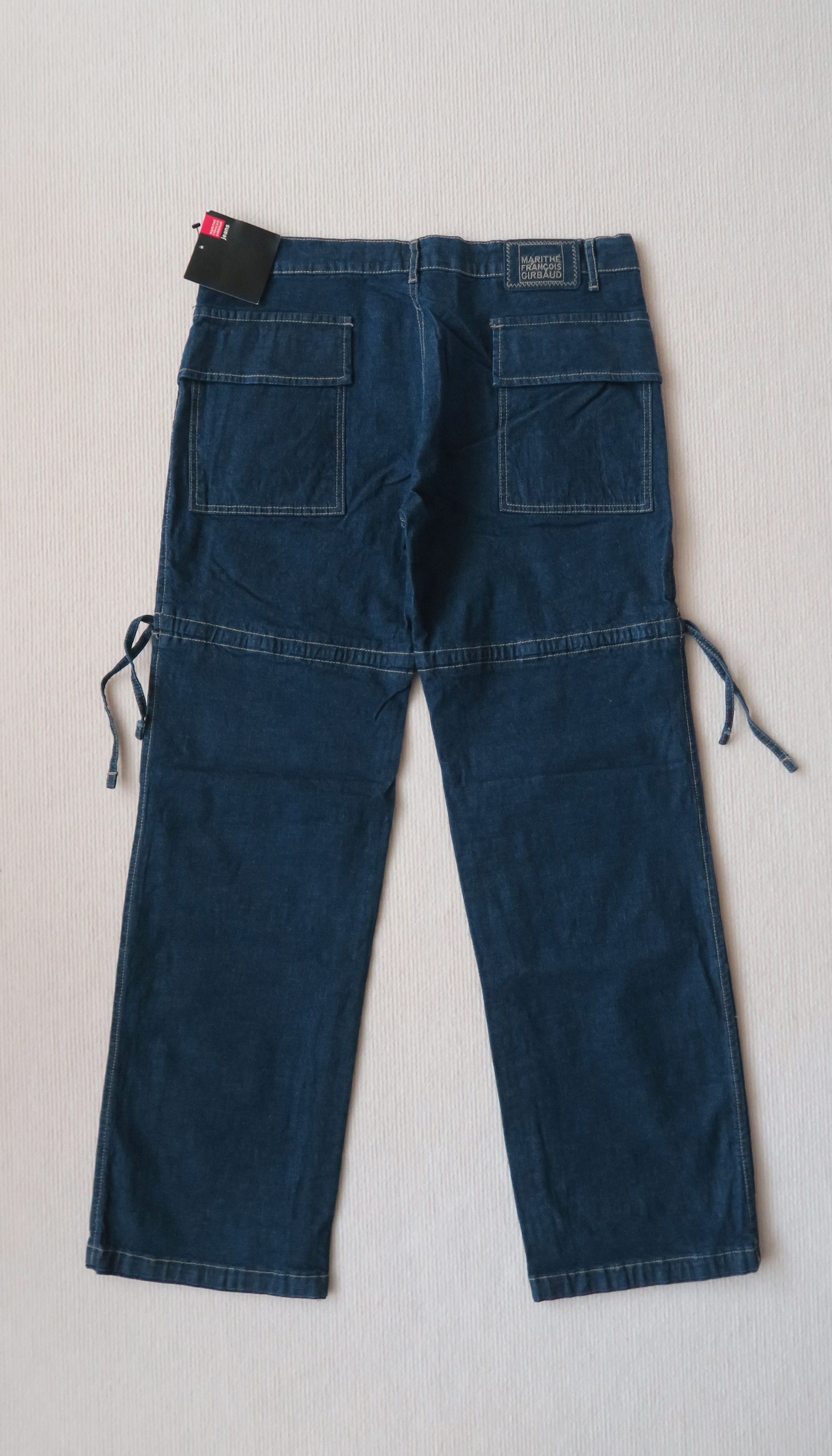 Marithe + Francois Girbaud Marithé + François Girbaud "Aviatri" Y2K Cargo Jeans Size US 32 / EU 48 - 10 Thumbnail