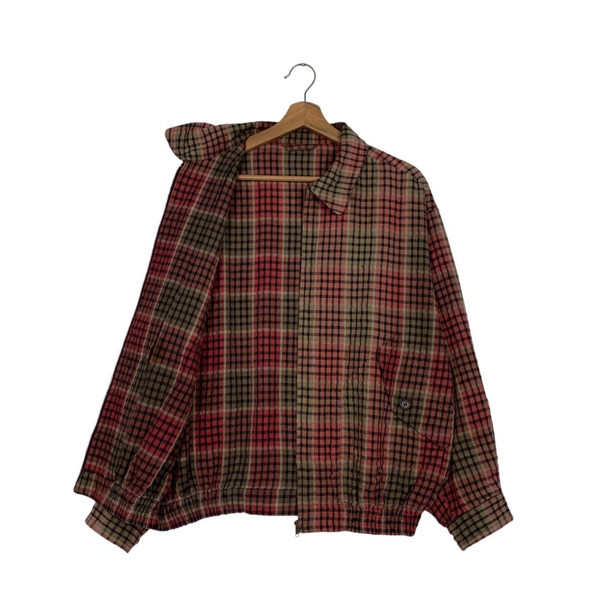 Vintage TOKYO TAYA GINZA Checked Casual Jacket #2685-C120 Size US L / EU 52-54 / 3 - 7 Thumbnail