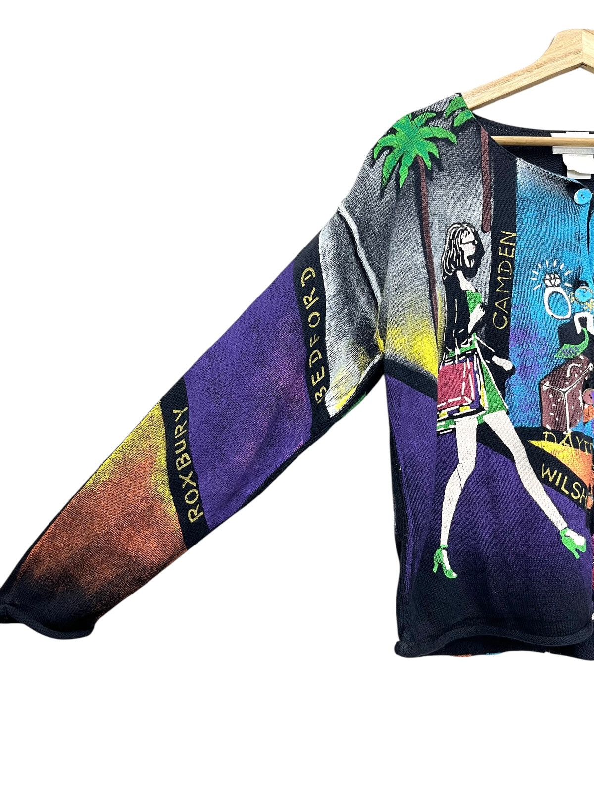 Other BEVERLY HILLS Luxury Designer Shopper's Paradise Painted Size M / US 6-8 / IT 42-44 - 9 Thumbnail