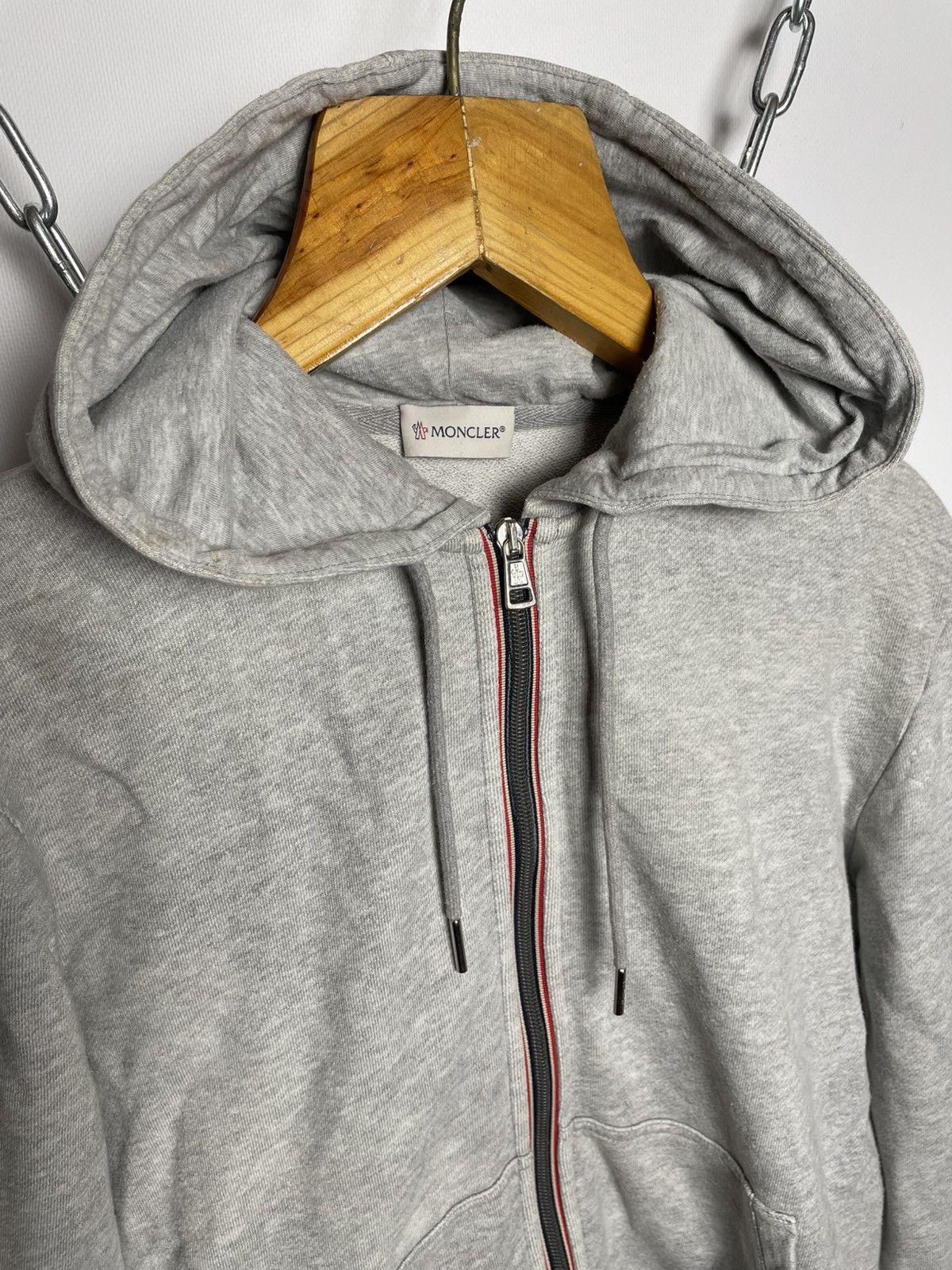 希少 美品 MONCLER ZIP UP MAGLIA CARDIGAN L MONCLER FULL ZIP MAGLIA CARDIGAN (M) - Jazzy Badger