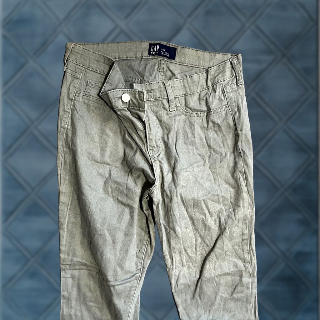 Gap Gap Denim Regular Favorite Jegging Womens Stretch Size 8/29 Regular Green Jeans 5-Pocket Design Mens? Size 30" / US 8 / IT 44 - 1 Thumbnail