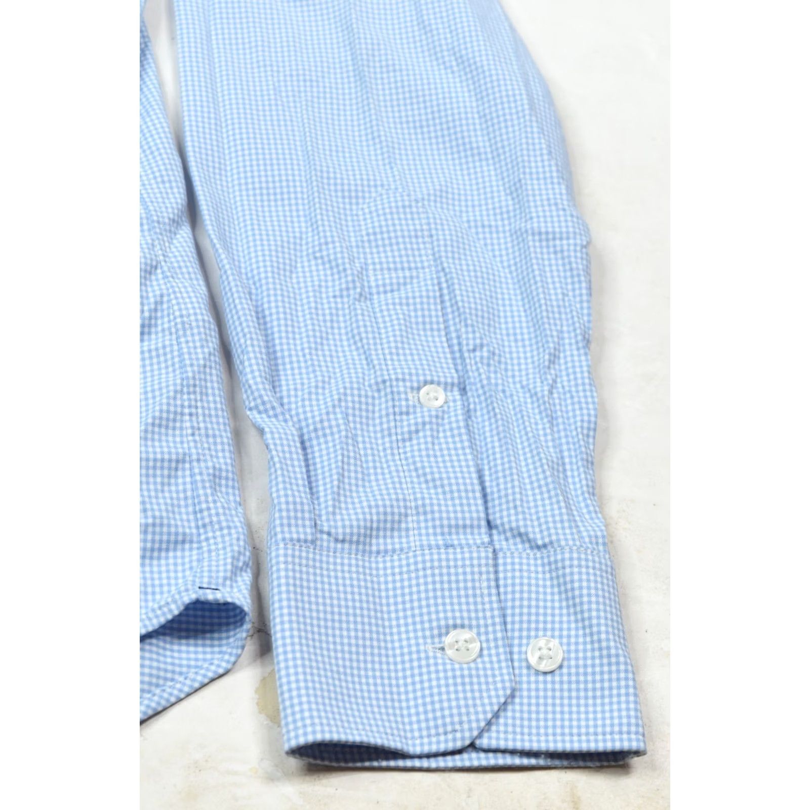 Bonobos Bonobos Performance Shirt Mens XL Blue Plaid Nylon Stretch Button-Up Athletic Shirt Size US XL / EU 56 / 4 - 5 Thumbnail