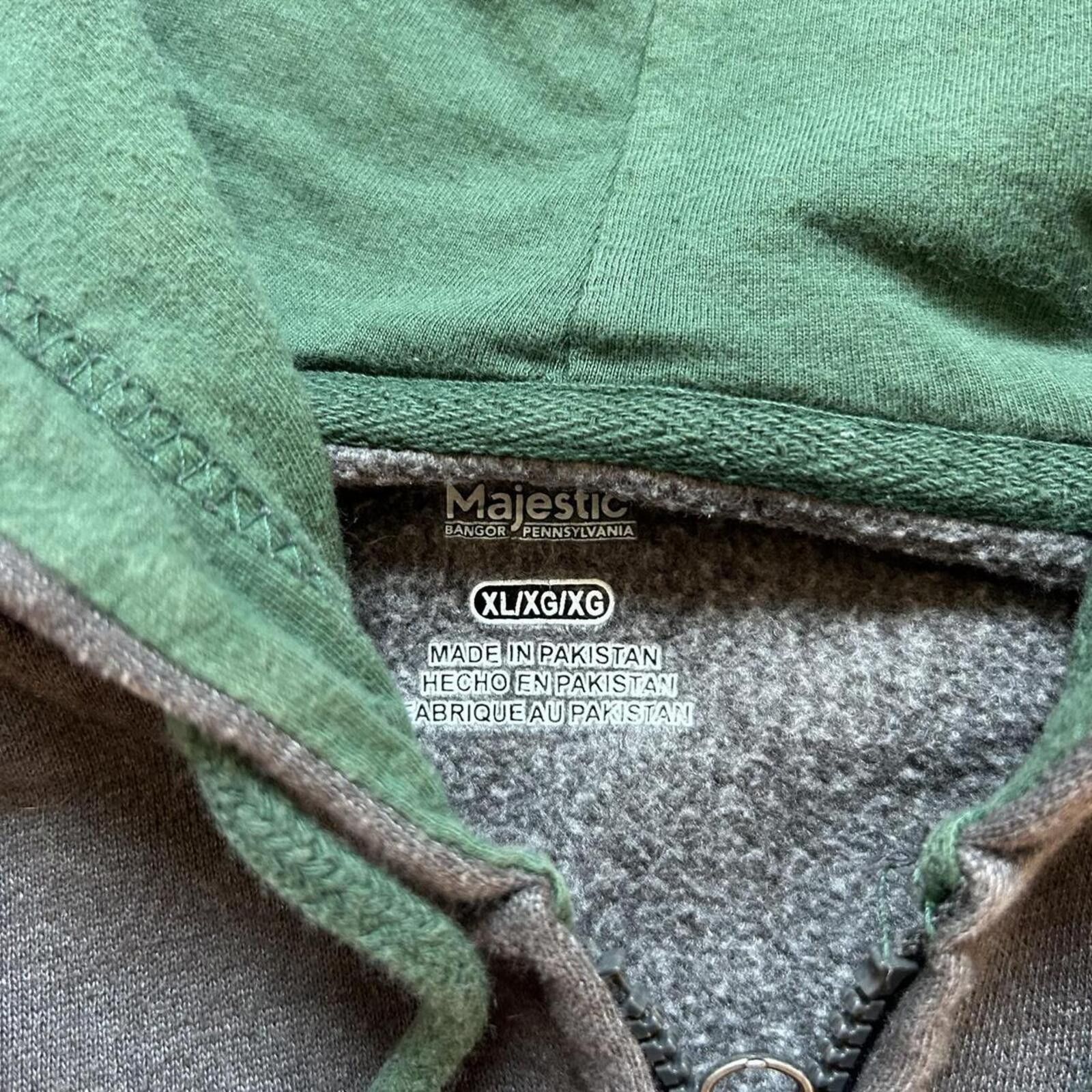 NFL Vintage y2k Green Bay Packers NFL Zip Up Hoodie Grey XL Size US XL / EU 56 / 4 - 4 Thumbnail
