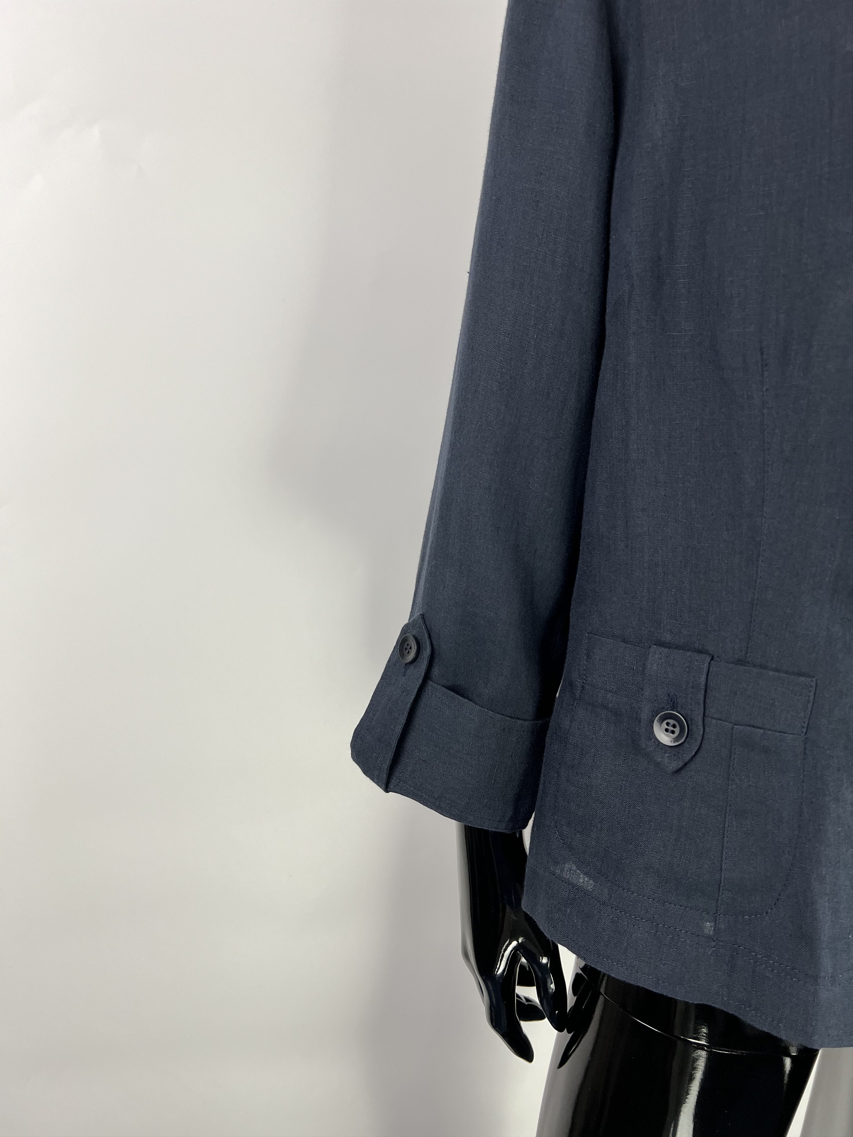 Gerard Darel Gerard Darel Navy Blue Wool Blazer Jacket Size 46 Size L / US 10 / IT 46 - 4 Thumbnail