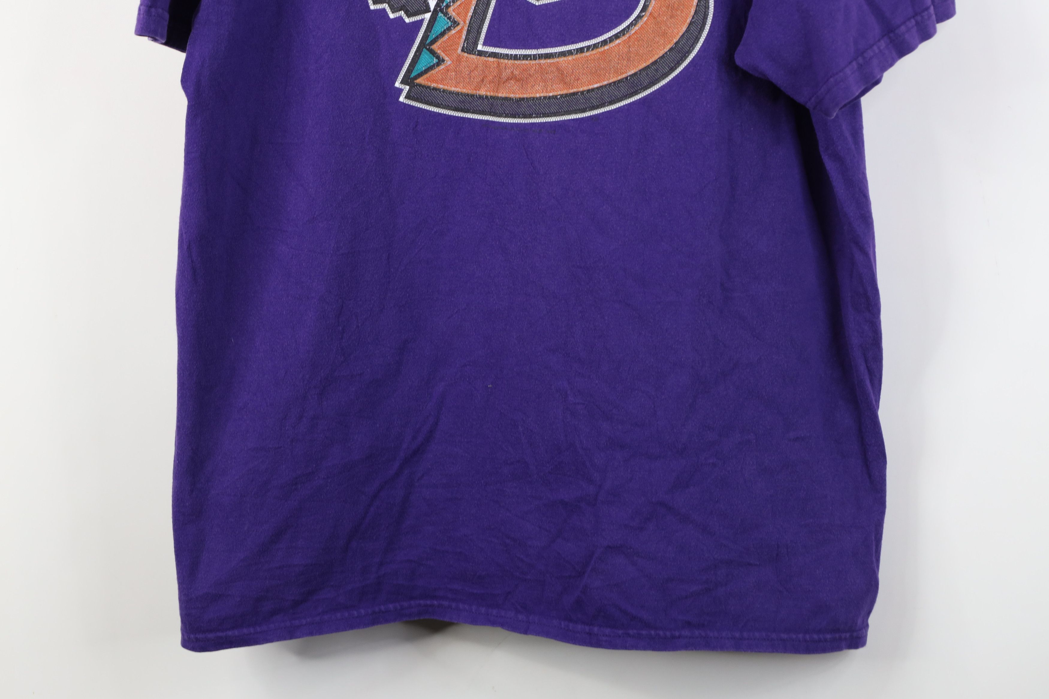 Vintage Vintage 90s Arizona Diamondbacks Short Sleeve T-Shirt Size US L / EU 52-54 / 3 - 3 Thumbnail