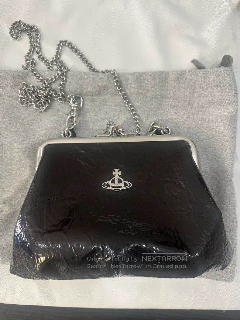Vivienne Westwood Vivienne Westwood size os Wrinkled leather baozi bag Size ONE SIZE - 1 Thumbnail