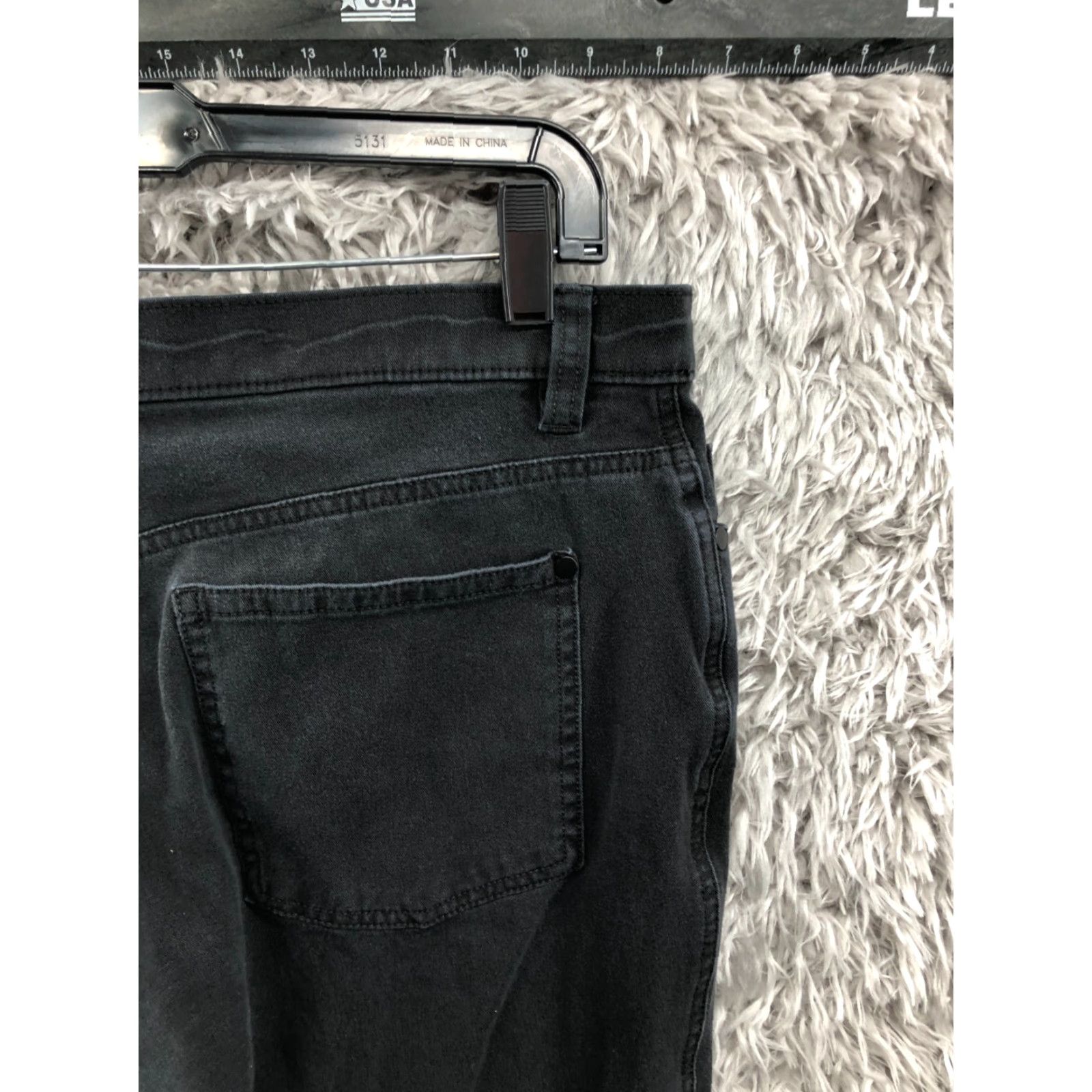 Haggar Haggar Slim Straight Jeans Size 32x30 MENS Dark Wash Black Vintage No Size US 32 / EU 48 - 6 Thumbnail