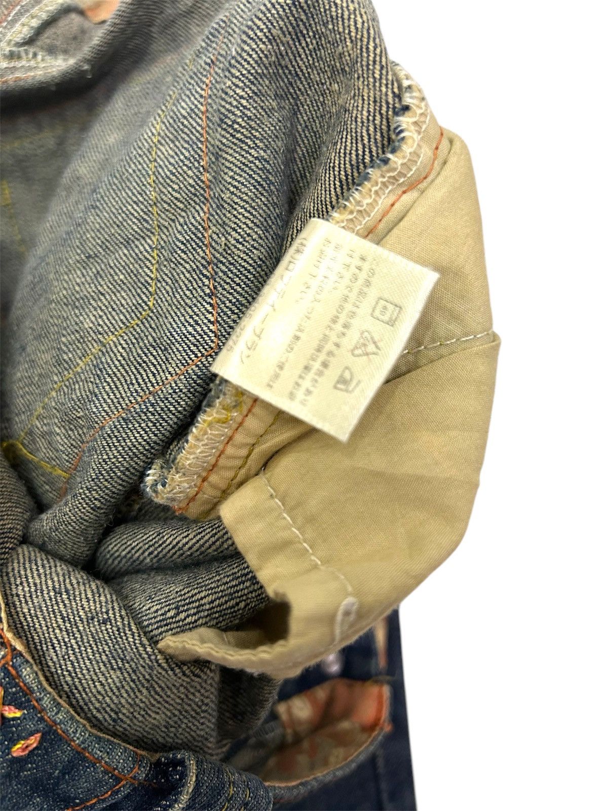Japanese Brand × Vintage Vintage Japanese Denim Mud Wash Jeans Size US 32 / EU 48 - 10 Thumbnail