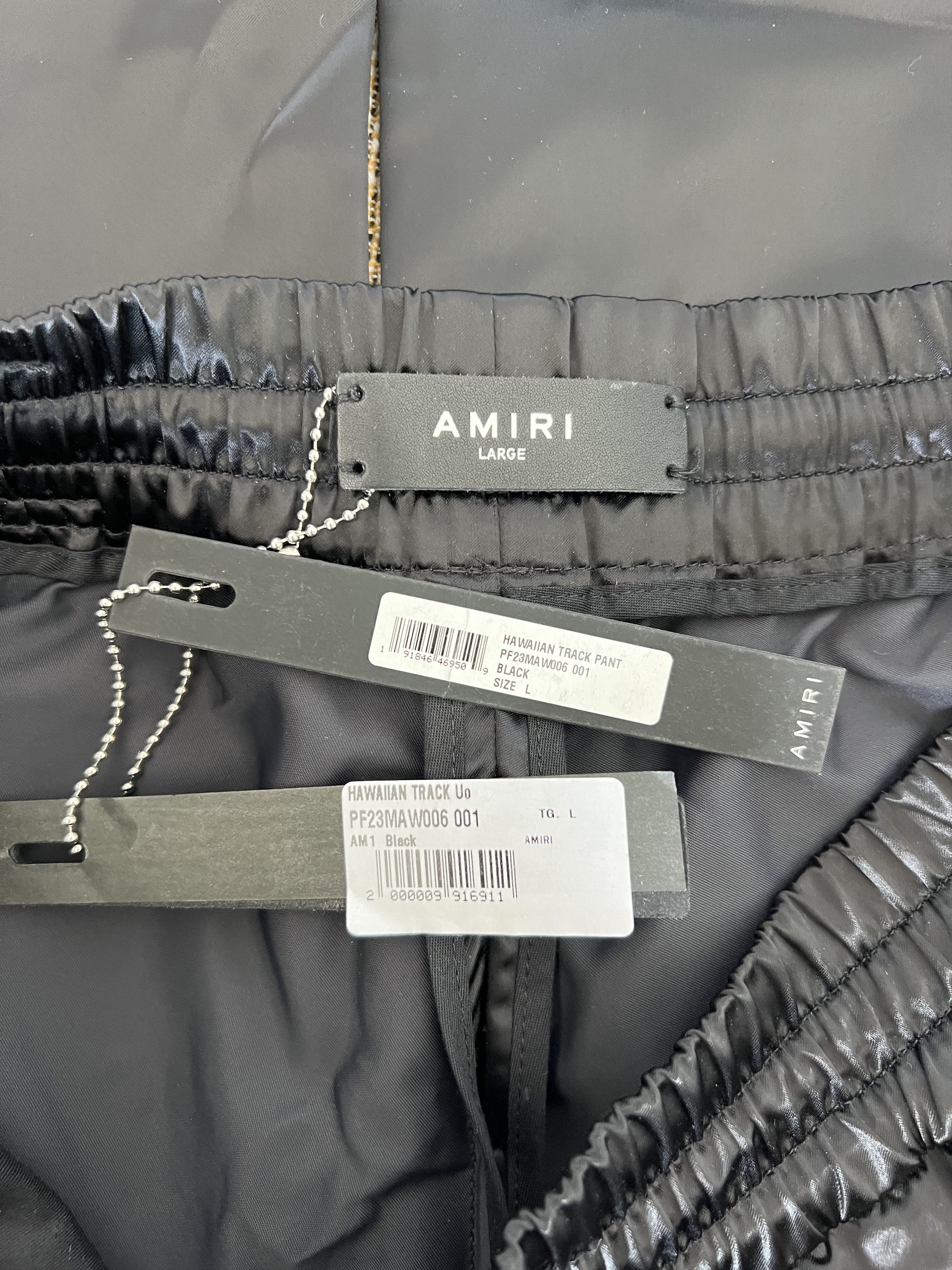Amiri Amiri Hawaiian Track Pants in Black Size US 34 / EU 50 - 9 Thumbnail