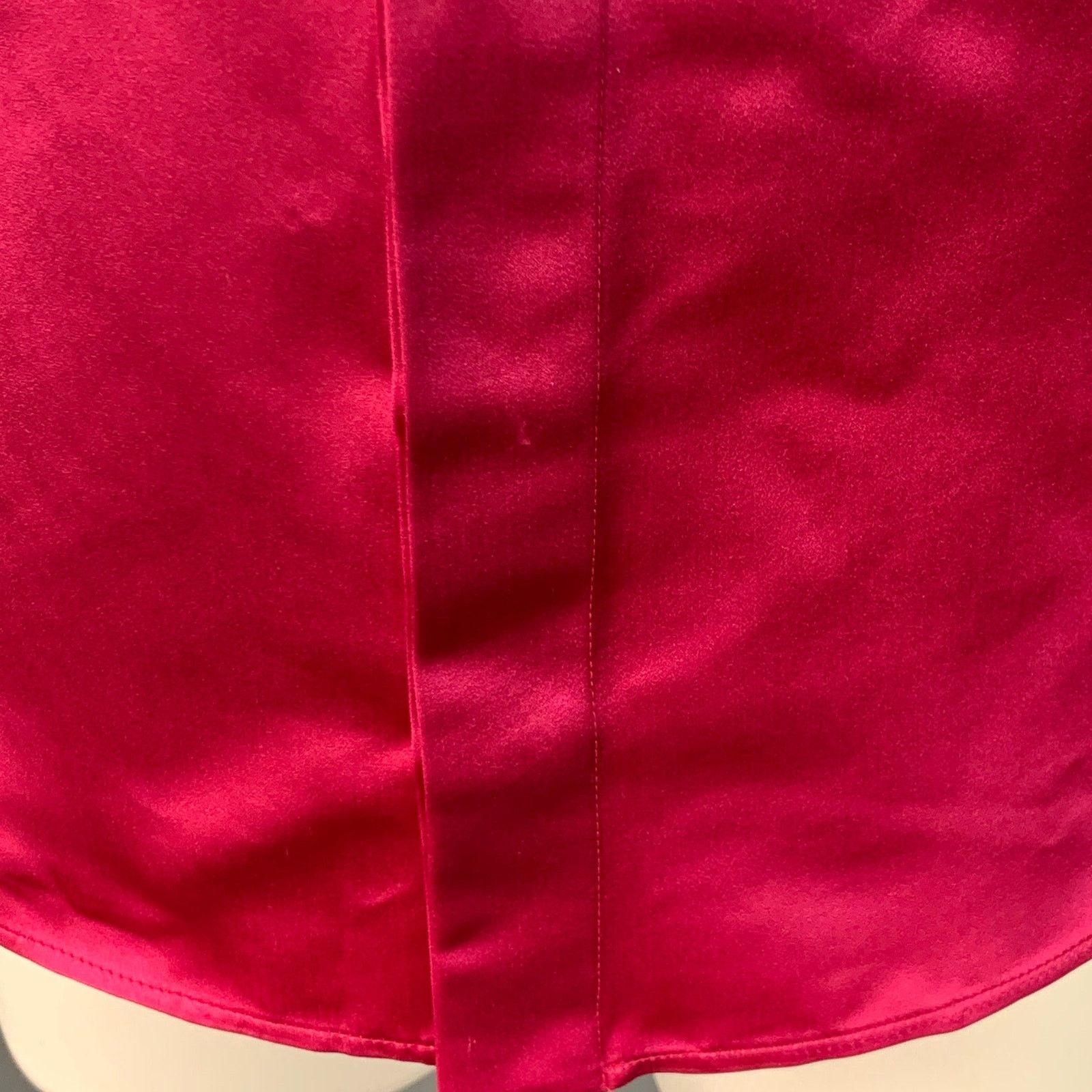Dsquared2 DSQUARED2 Size XS Fuchsia Silk Sleeveless Bow Dress Top Size XS / US 0-2 / IT 36-38 - 5 Thumbnail