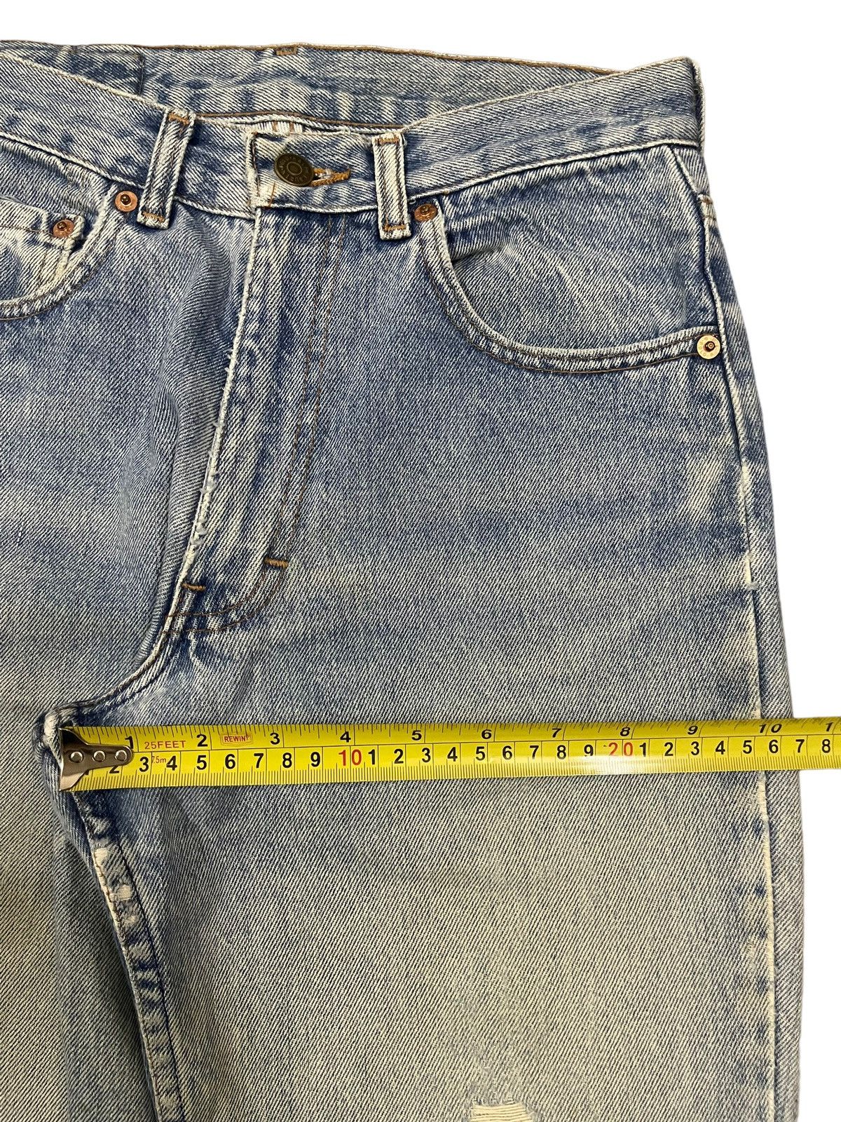 Polo Ralph Lauren Vintage 90s Made in Usa Polo Ralph Lauren Distressed Jeans Size US 27 - 13 Thumbnail
