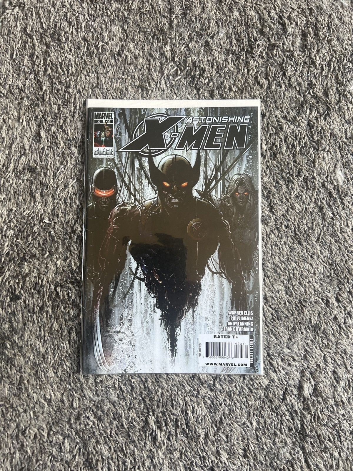 Marvel Comics 2010 Marvel Comics Astonishing X-Men #33 Comic Book Size ONE SIZE - 1 Thumbnail