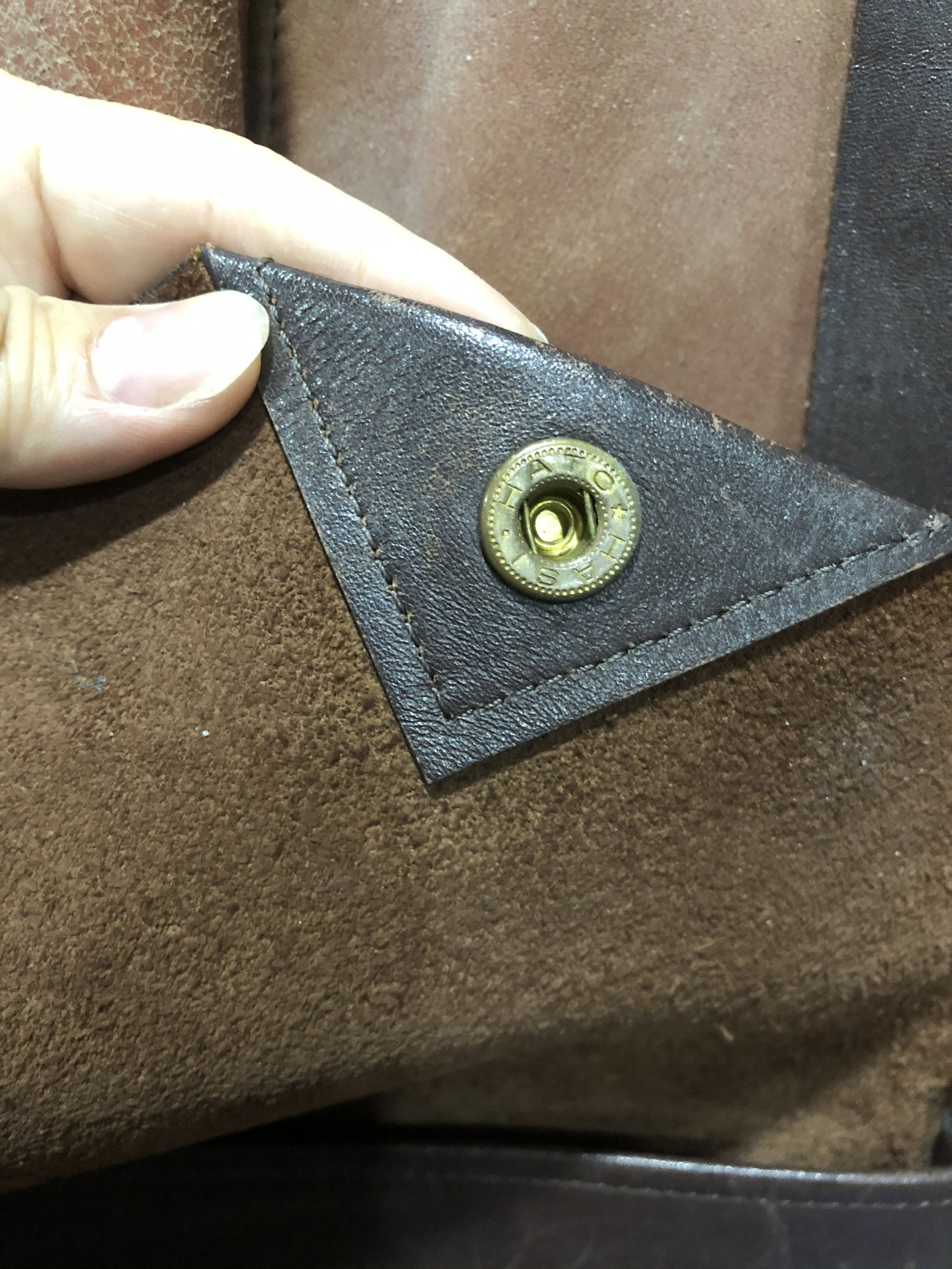 Comme des Garcons 🔥Rare🔥Vintage 80s Comme Des Garcons Cdg Leather Sling Bag Size ONE SIZE - 7 Thumbnail