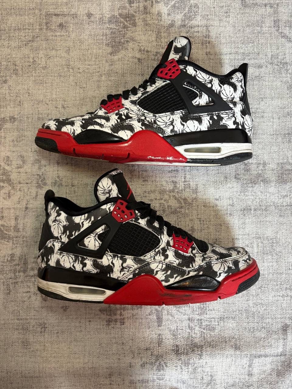 Jordan Brand Jordan 4 Retro Tattoo 2018 (GS) Size US 10.5 / EU 43-44 - 4 Thumbnail