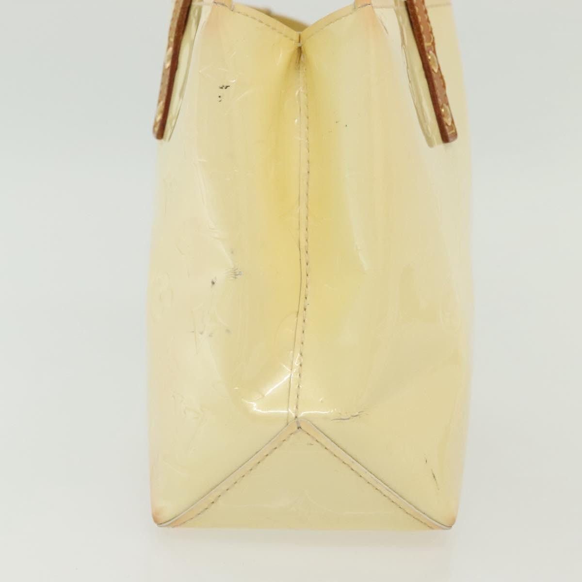 Louis Vuitton LOUIS VUITTON Monogram Vernis Reade PM Hand Bag Perle M91336 Size ONE SIZE - 6 Thumbnail