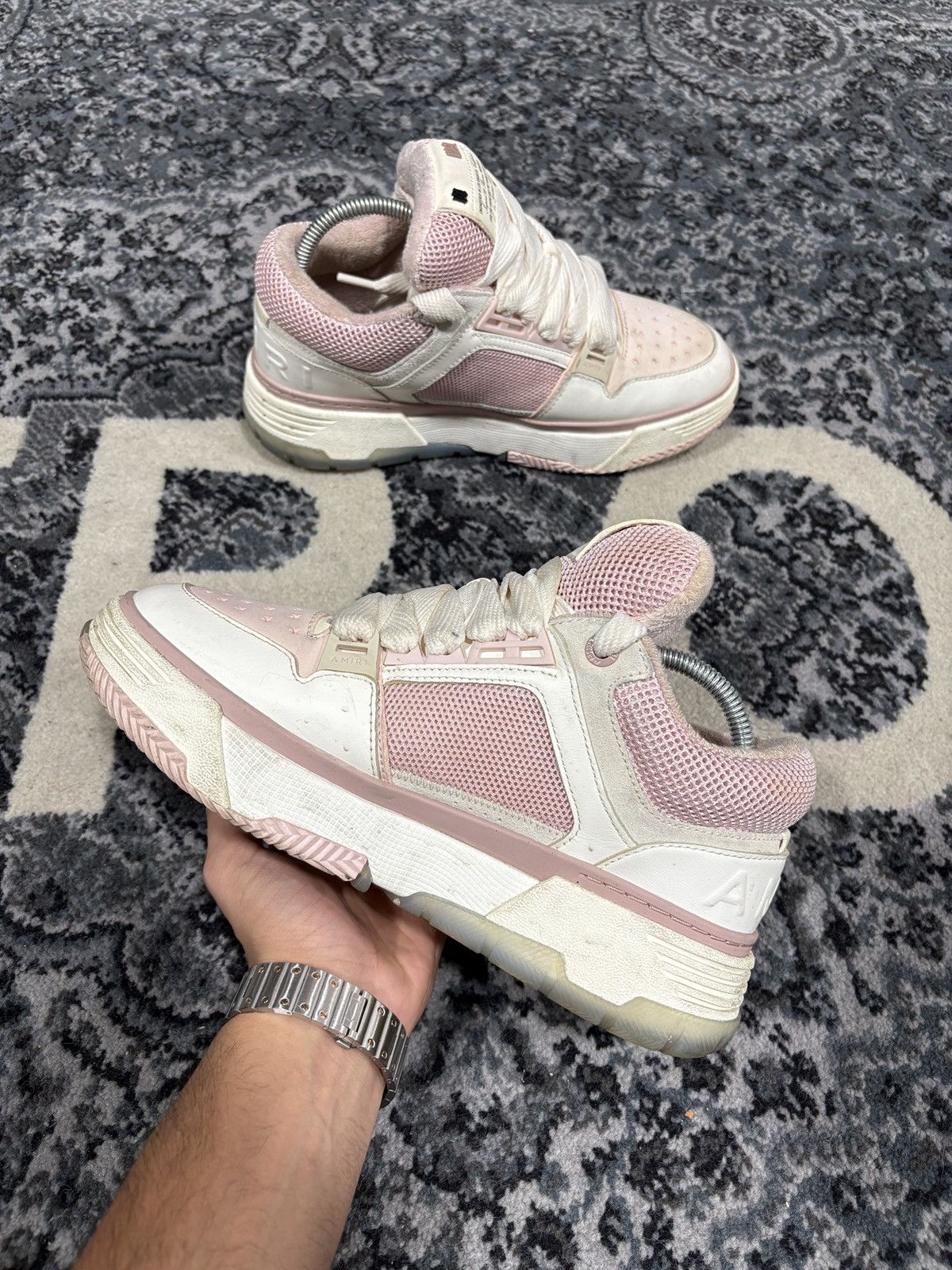 Amiri low tops size 8US/41EU
