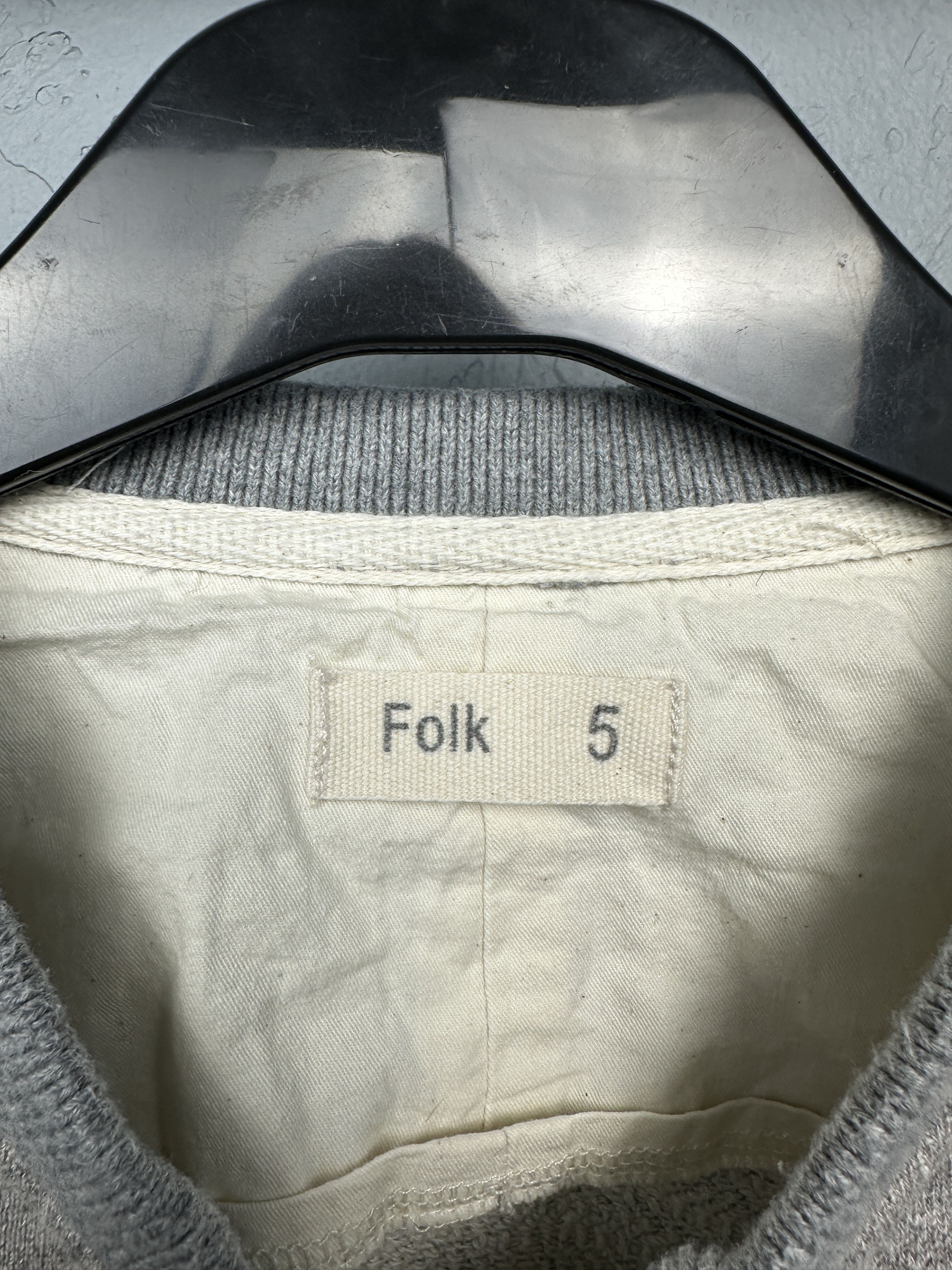 Folk Folk Vintage Mens Full Zip Sweatshirt Hoodie Size US L / EU 52-54 / 3 - 3 Thumbnail