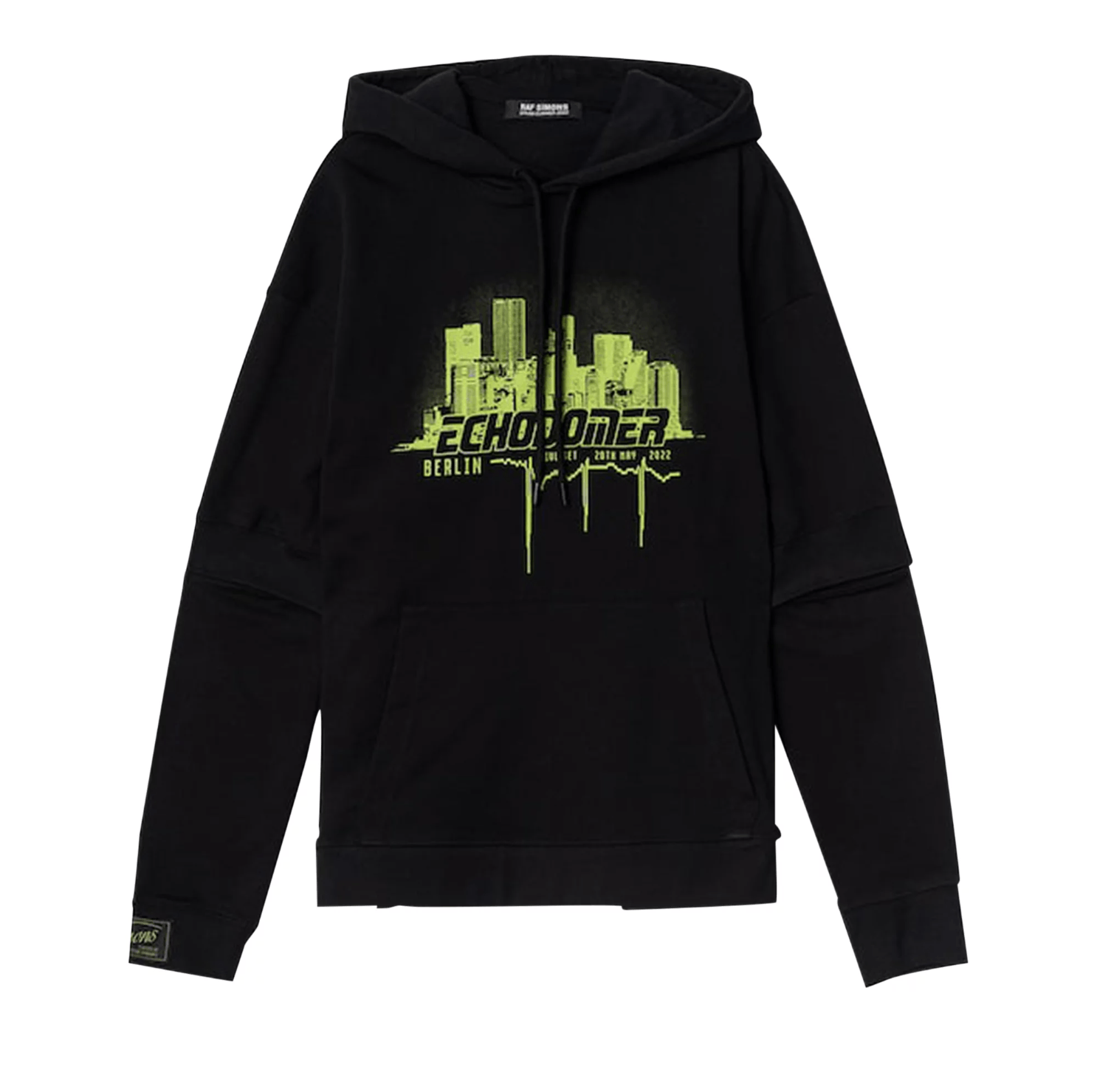 RAF SIMONS★ラフシモンズ★DIE HAS CAST HOODIE RAF SIMON／ラフシモンズ／Die Has Cast Print On Fron Hoodie