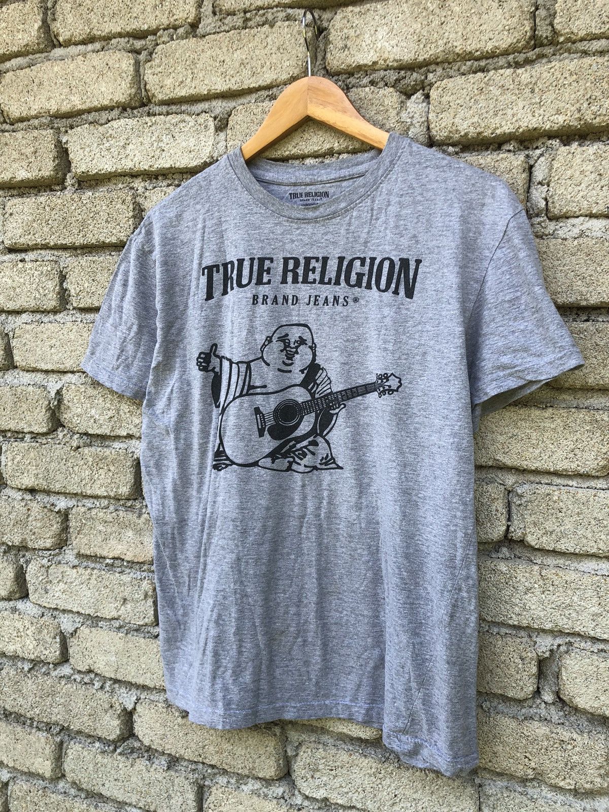 Japanese Brand Japanese Brands True Religion Big Logo Loungewear Tee Size L / US 10 / IT 46 - 2 Thumbnail