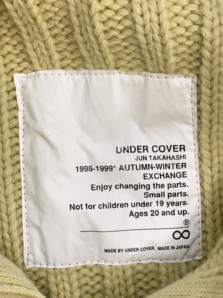 Undercover UC Exchange Period Monogram Acrylic Knit Sweater Ivory Size US M / EU 48-50 / 2 - 3 Thumbnail