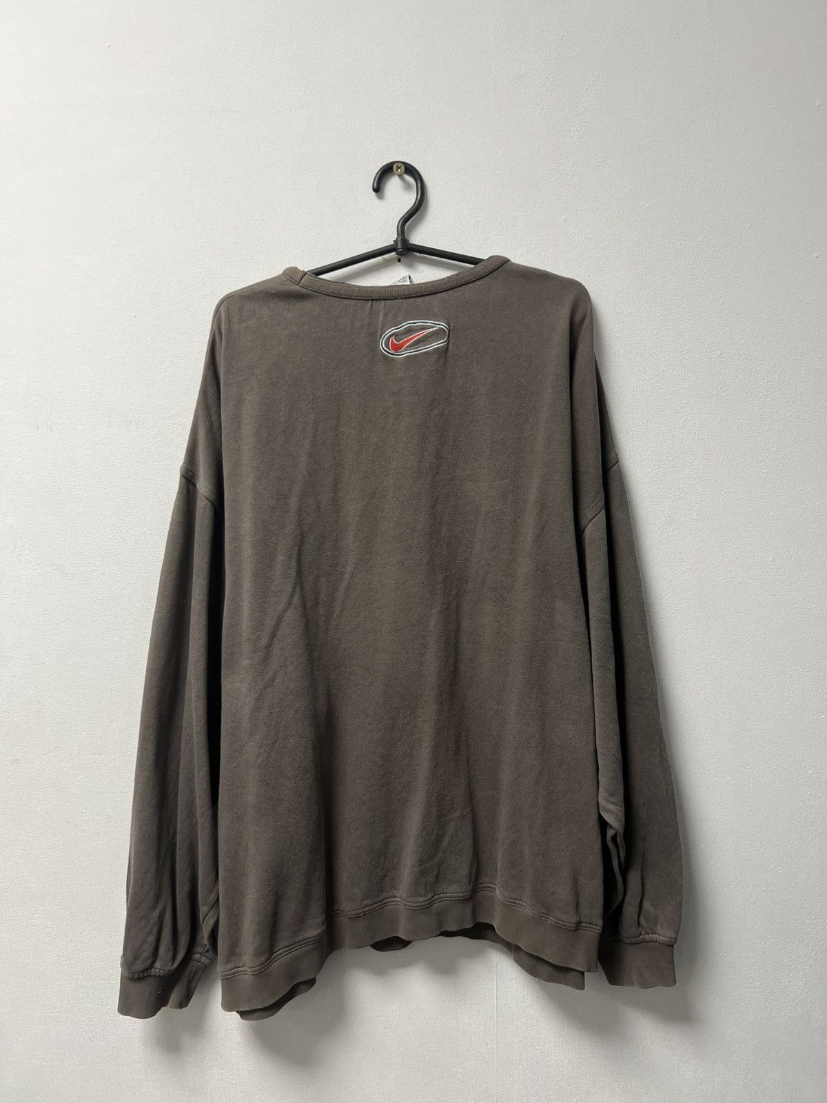 Nike Nike vintage big logo sweatshirt custom cropped baggy fit Size US XL / EU 56 / 4 - 10 Thumbnail