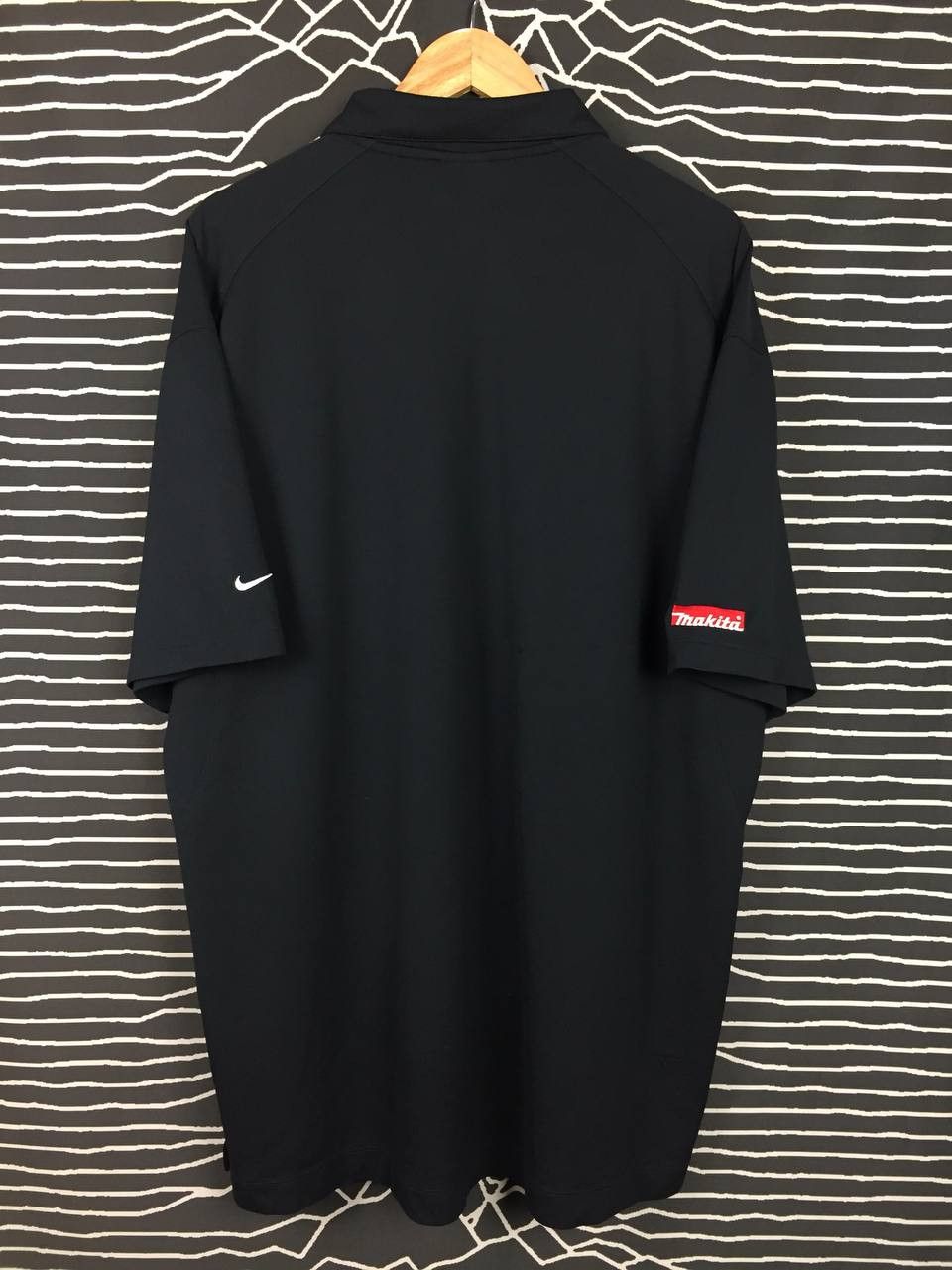 Nike × Vintage Vtg Nike Golf Tour Performance Standard Drywall Inc Polo Tee Size US XXL / EU 58 / 5 - 7 Thumbnail