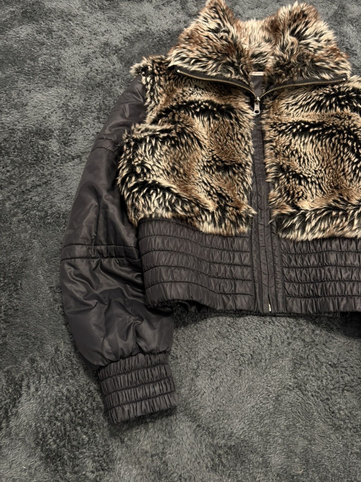 Hysteric Glamour × Undercover Vintage Two Side Fur Jacket Hysteric Glamour I6W9 Style Size L / US 10 / IT 46 - 3 Thumbnail