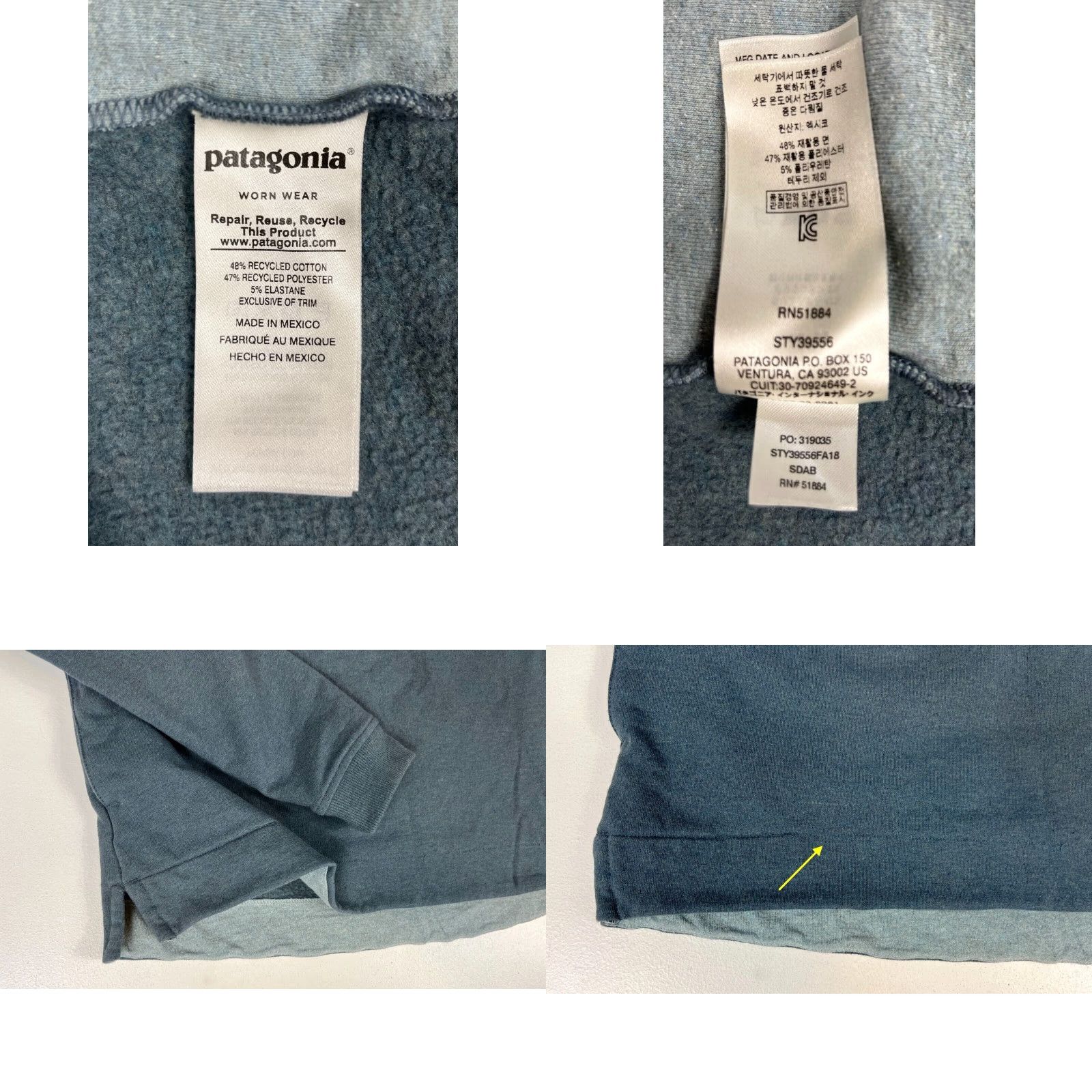 Patagonia Patagonia Women's Fitz Roy Bear Uprisal Hoody Hoodie Pullover XS? No. Size M / US 6-8 / IT 42-44 - 8 Thumbnail