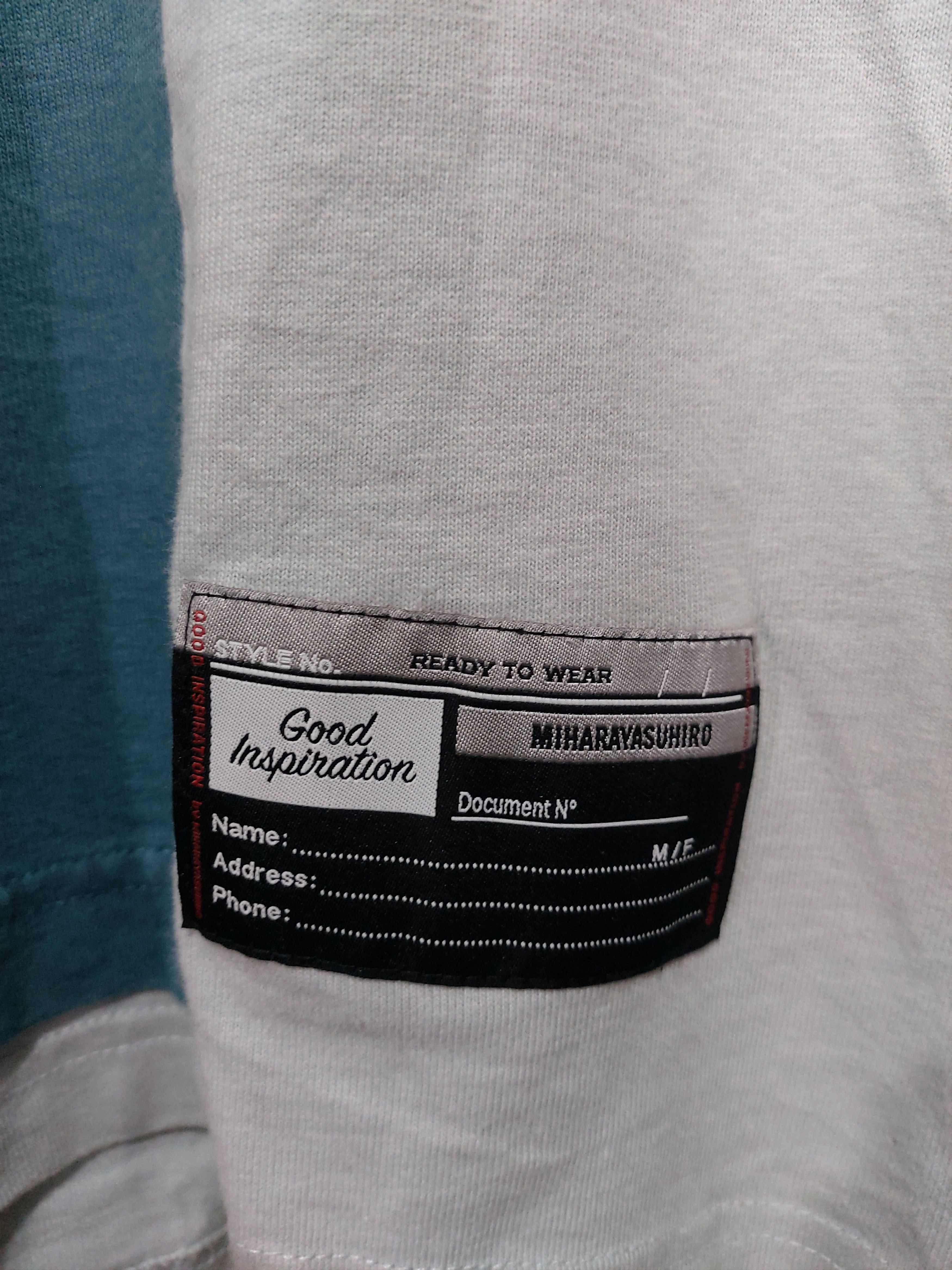 GU × Maison MIHARA YASUHIRO GU X MAISON MIHARA YASUHIRO GOOD SCRIPT TEE Size US M / EU 48-50 / 2 - 8 Thumbnail