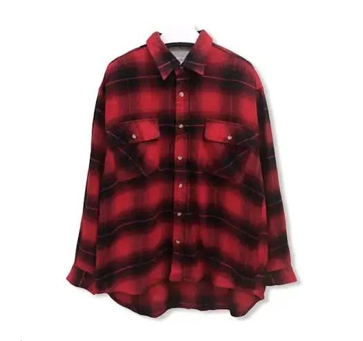 Flannel × Vintage Vintage Ourhouse Checked Plaid Tartan Flannel Shirt 👕 Size US M / EU 48-50 / 2 - 1 Thumbnail