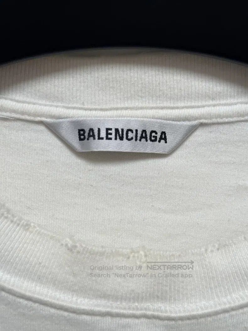 Balenciaga Balenciaga Double-sided church printed short sleeves Size US XS / EU 42 / 0 - 4 Thumbnail