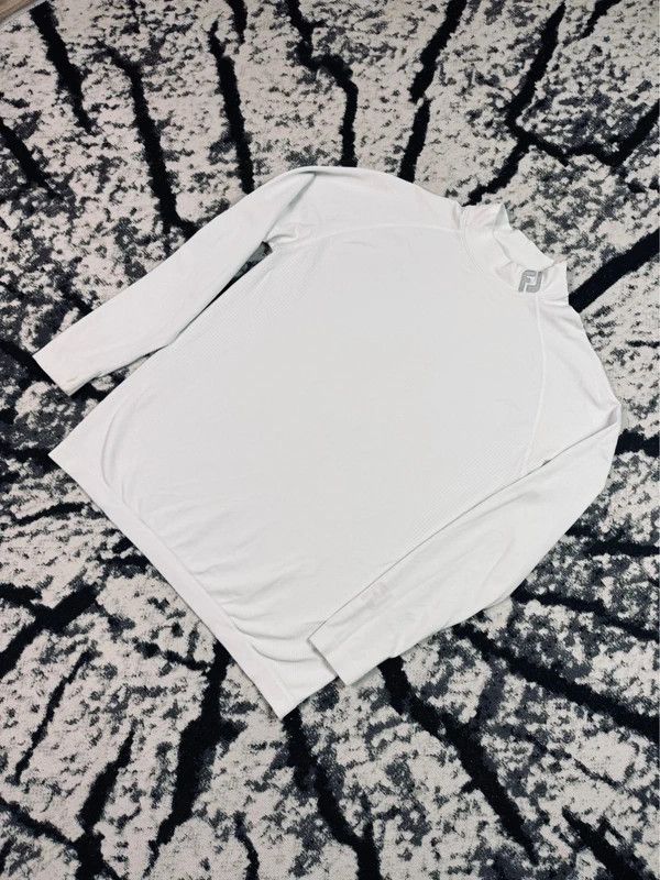 Footjoy Footjoy FJ L white thermo sports longsleeve shirt Size US L / EU 52-54 / 3 - 2 Thumbnail