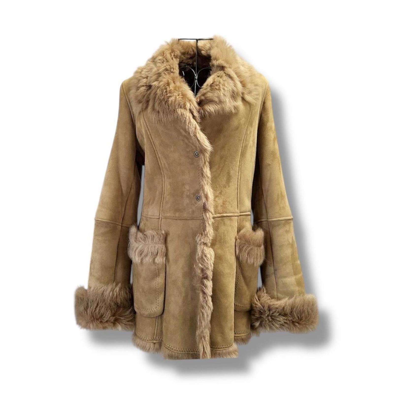 Other Real fur and sheep skin whimsy goth penny lane jacket coat Size XS / US 0-2 / IT 36-38 - 1 Thumbnail