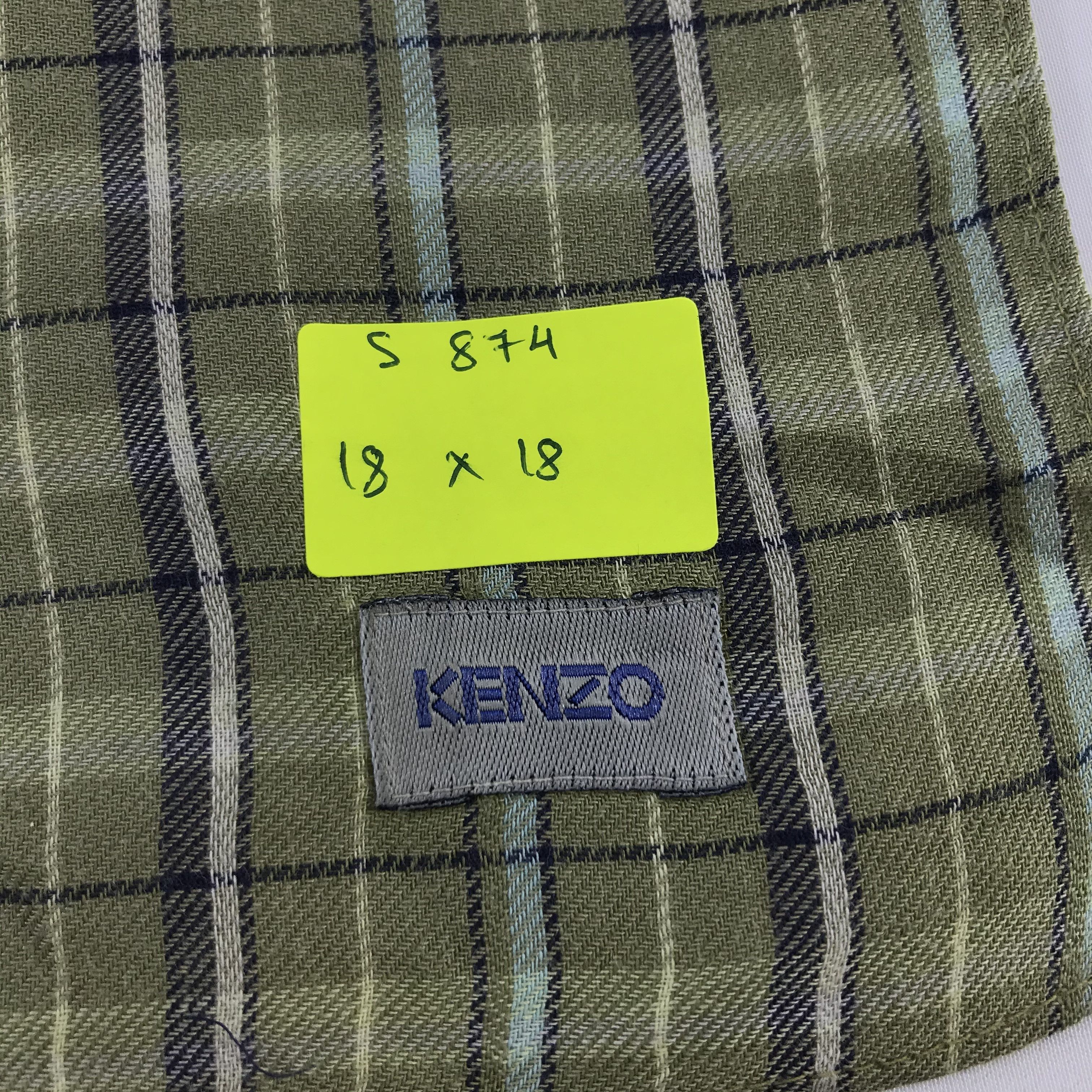 Kenzo × Vintage Kenzo Bandana / Handkerchief / Neckerchief - S874 Size ONE SIZE - 5 Thumbnail