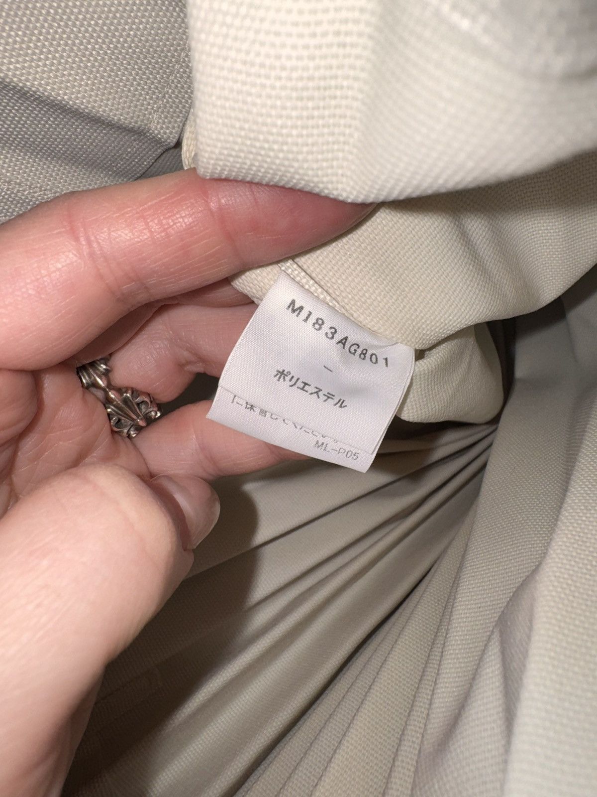Issey Miyake me ISSEY MIYAKE Recycled Polyester Trunk Pleats Bag Size ONE SIZE - 4 Thumbnail