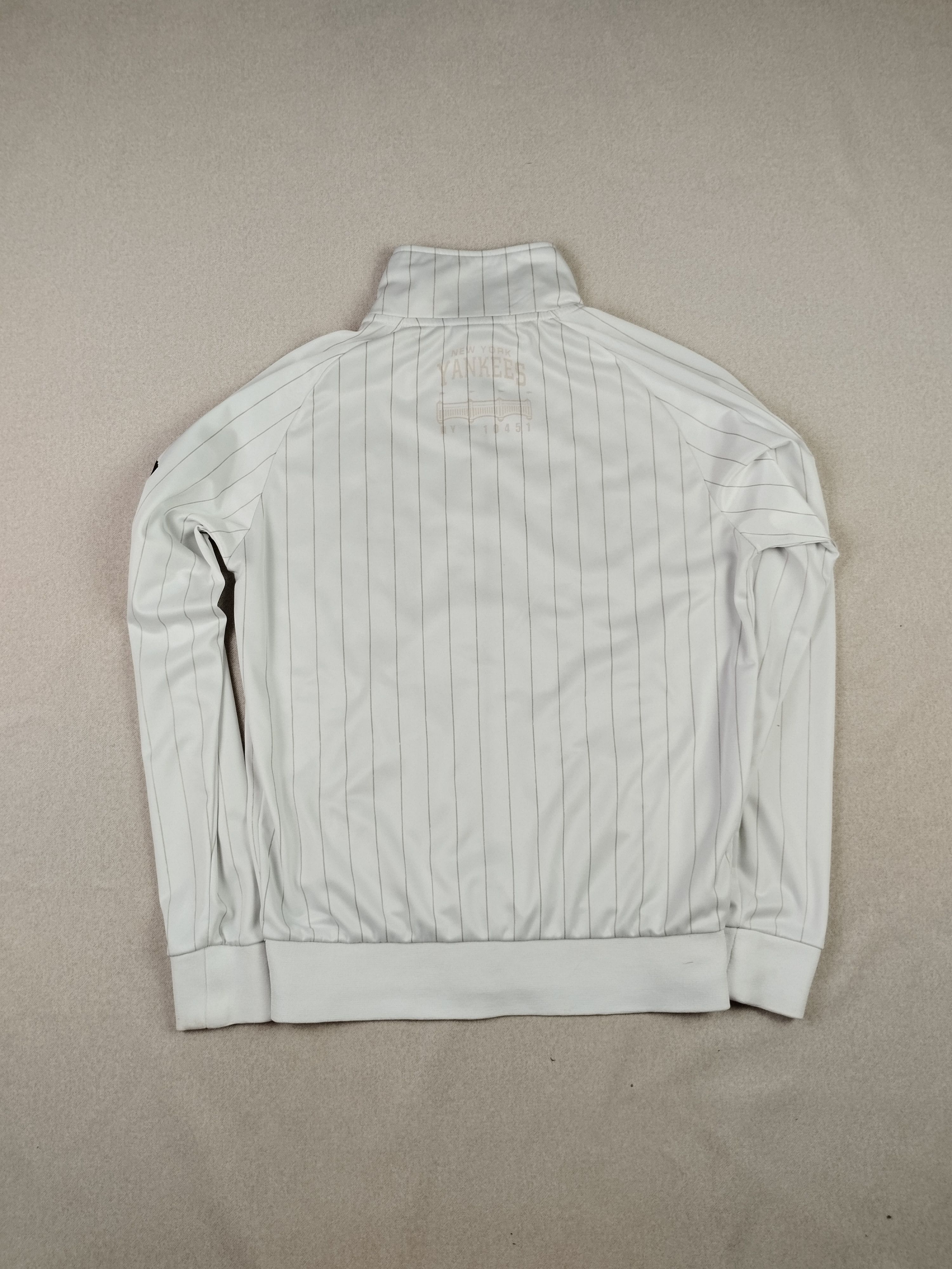 New York Yankees Vintage NY Yankees Majestic Olympic White Zip Up Jacket Size US S / EU 44-46 / 1 - 2 Thumbnail