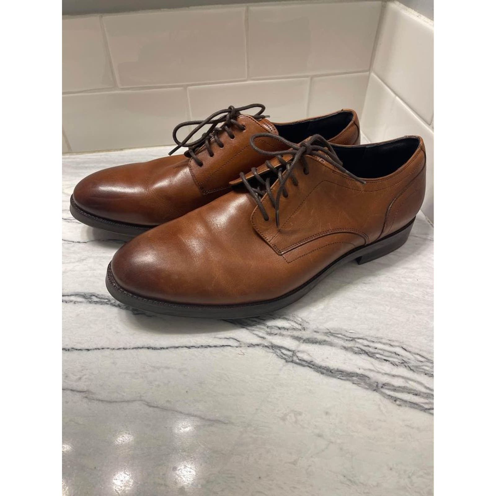 Cole Haan Men\'s Brown Dress Shoes/Oxfords Sz 10.5M SKU 4456 Cole haan men main image 2
